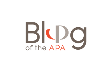 Blog of the APA logo